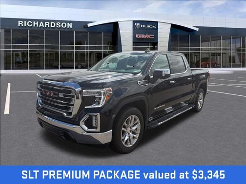 Onyx Black 2022 GMC Sierra 1500 SLT