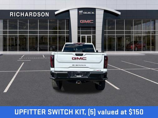 Summit White 2025 GMC Sierra 2500 AT4X