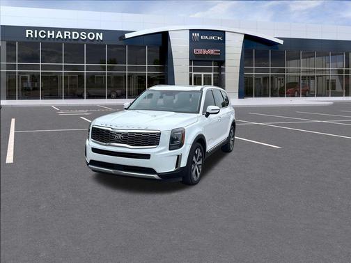 Glacial White Pearl 2021 Kia Telluride S