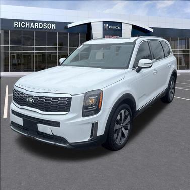 Glacial White Pearl 2021 Kia Telluride S