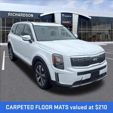 Glacial White Pearl 2021 Kia Telluride S