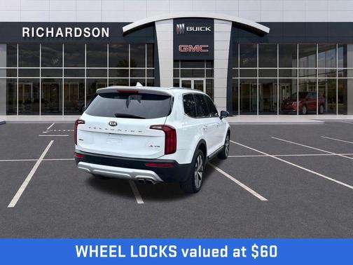 Glacial White Pearl 2021 Kia Telluride S