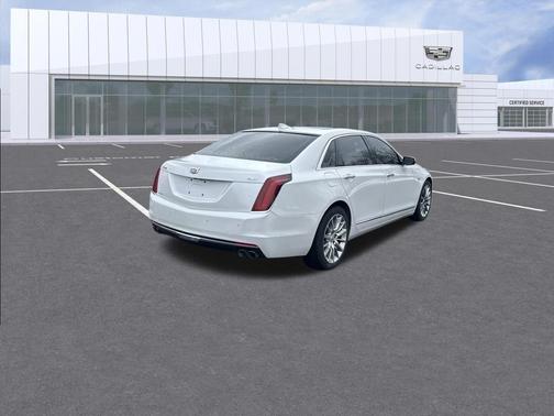 Crystal White Tricoat 2017 Cadillac CT6 3.6L Base