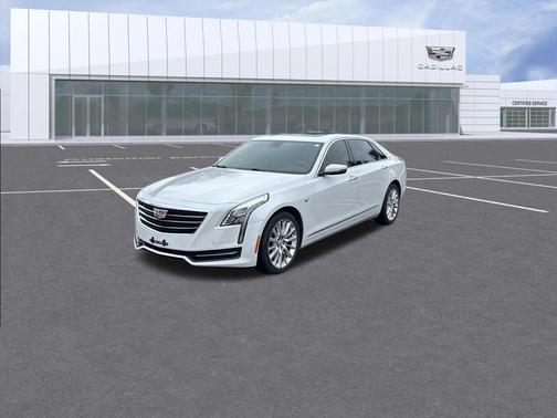 Crystal White Tricoat 2017 Cadillac CT6 3.6L Base