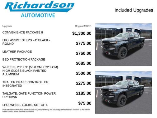 Shadow Gray Metallic 2021 Chevrolet Silverado 1500 LT Trail Boss