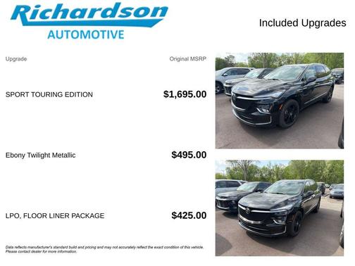 Ebony Twilight Metallic 2023 Buick Enclave Essence AWD