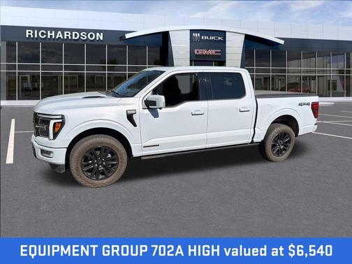 Space White Metallic 2025 Ford F-150 Platinum