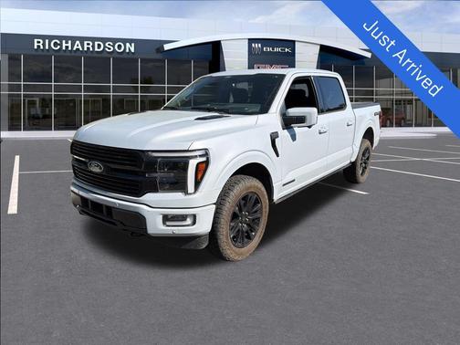 Space White Metallic 2025 Ford F-150 Platinum
