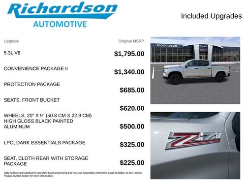 Silver Ice Metallic 2022 Chevrolet Silverado 1500 LT Trail Boss