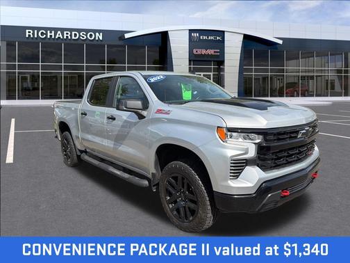 Silver Ice Metallic 2022 Chevrolet Silverado 1500 LT Trail Boss