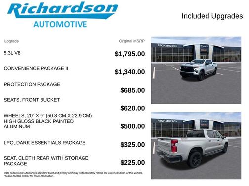 Silver Ice Metallic 2022 Chevrolet Silverado 1500 LT Trail Boss