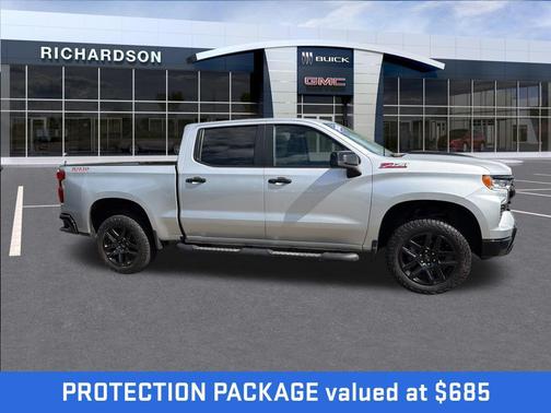 Silver Ice Metallic 2022 Chevrolet Silverado 1500 LT Trail Boss