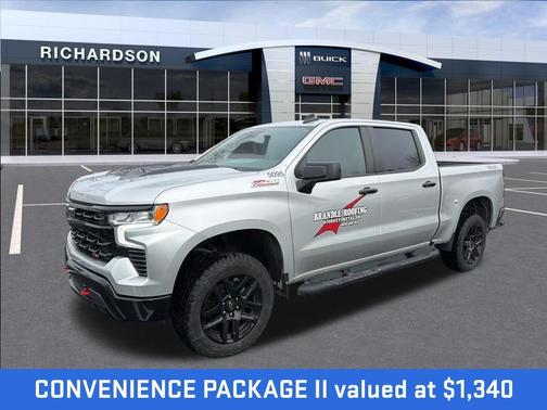 Silver Ice Metallic 2022 Chevrolet Silverado 1500 LT Trail Boss
