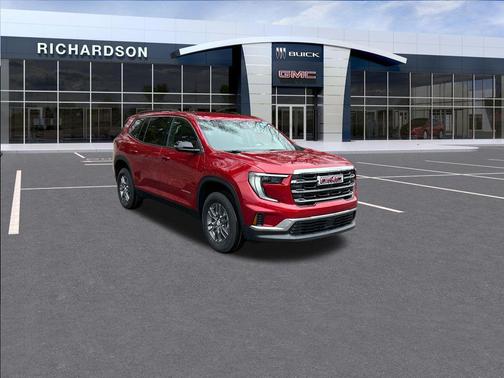 Volcanic Red Tintcoat 2026 GMC Acadia Elevation AWD