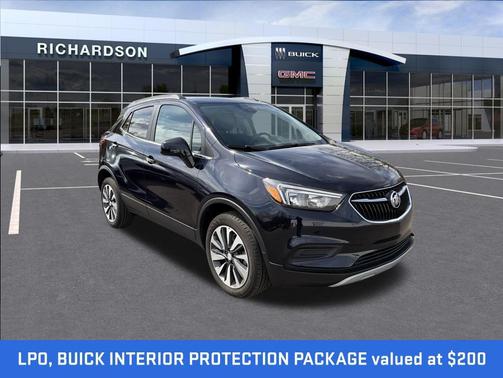 Dark Moon Blue Metallic 2022 Buick Encore Preferred