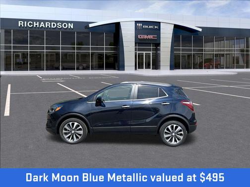 Dark Moon Blue Metallic 2022 Buick Encore Preferred