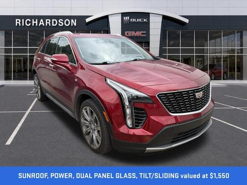 Radiant Red Tintcoat 2023 Cadillac XT4 Premium Luxury