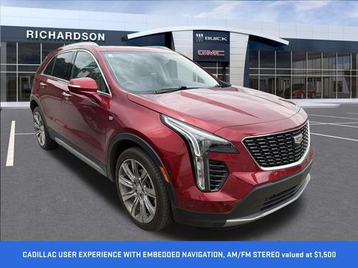 Radiant Red Tintcoat 2023 Cadillac XT4 Premium Luxury