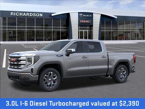 Sterling Metallic 2026 GMC Sierra 1500 SLE