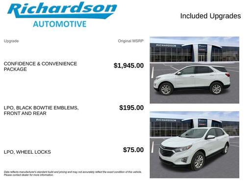 Summit White 2019 Chevrolet Equinox 1LT