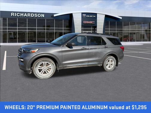 Carbonized Gray Metallic 2021 Ford Explorer XLT