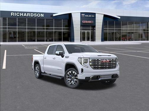 Glacier White Tricoat 2026 GMC Sierra 1500 Denali