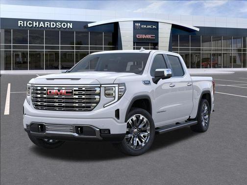 Glacier White Tricoat 2026 GMC Sierra 1500 Denali