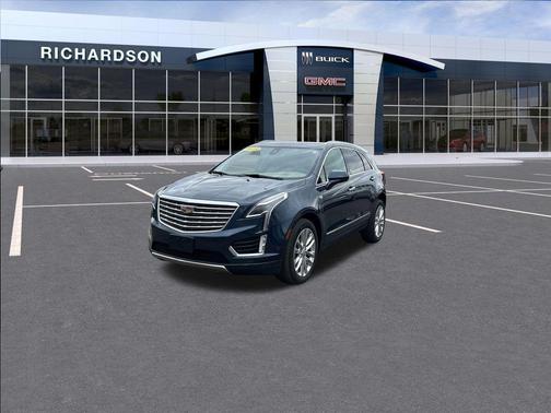 Blue 2018 Cadillac XT5 Platinum