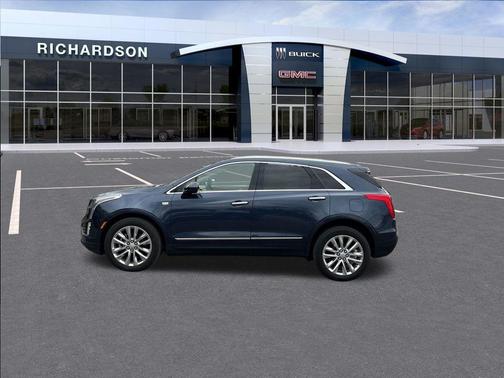 Blue 2018 Cadillac XT5 Platinum