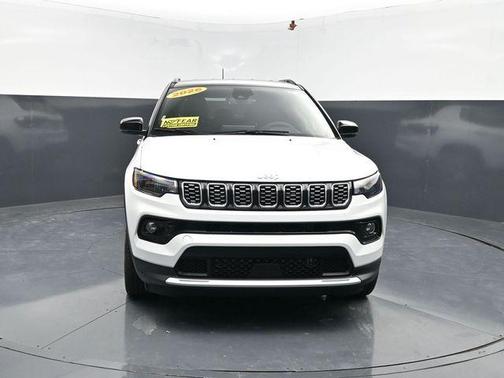 Bright White Clearcoat 2026 Jeep Compass Limited