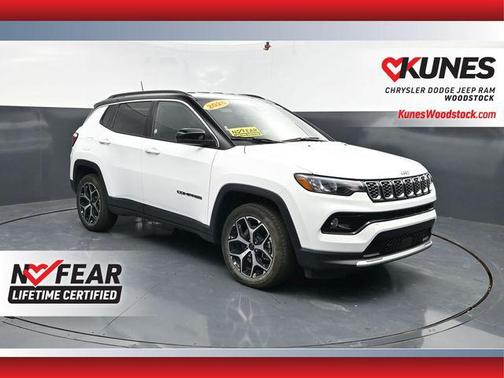 Bright White Clearcoat 2026 Jeep Compass Limited
