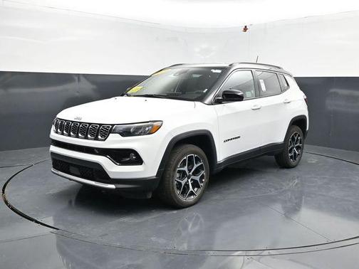 Bright White Clearcoat 2026 Jeep Compass Limited