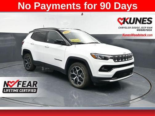 Bright White Clearcoat 2026 Jeep Compass Limited