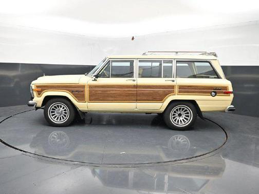 Yellow 1988 Jeep Grand Wagoneer Base