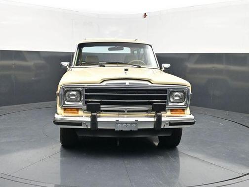 Yellow 1988 Jeep Grand Wagoneer Base