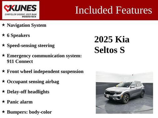 Steel Gray 2025 Kia Seltos S
