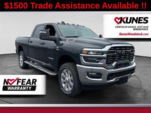 Forged Blue Metallic 2026 RAM 2500 Big Horn Crew Cab 4x4 6'4' Box