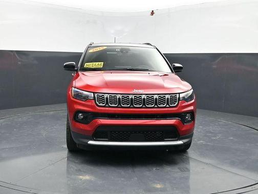 Red Hot Pearlcoat 2025 Jeep Compass Limited
