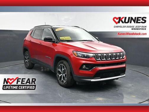 Red Hot Pearlcoat 2025 Jeep Compass Limited