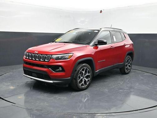 Red Hot Pearlcoat 2025 Jeep Compass Limited