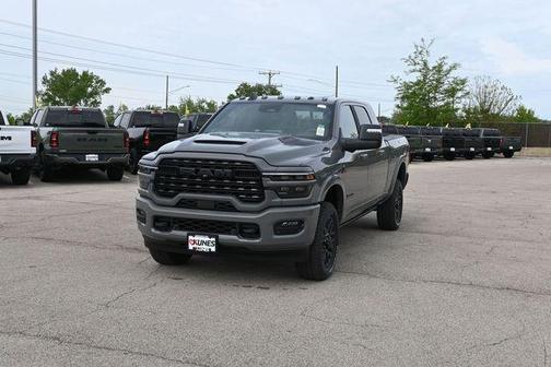 Ceramic Gray Clearcoat 2026 RAM 2500 Limited Mega Cab 4x4 6'4' Box