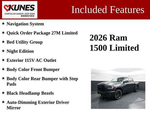 Forged Blue Metallic 2026 RAM 1500 Limited