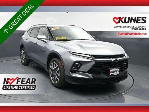 Sterling Gray Metallic 2025 Chevrolet Blazer RS