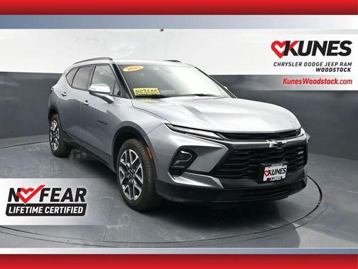 Sterling Gray Metallic 2025 Chevrolet Blazer RS