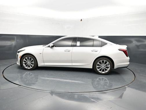 Crystal White Tricoat 2024 Cadillac CT5 Premium Luxury