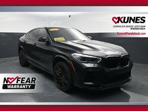 Black Sapphire Metallic 2021 BMW X6 M Base