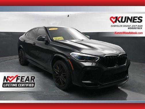 Black Sapphire Metallic 2021 BMW X6 M Base