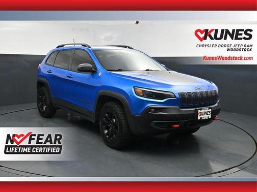 Hydro Blue Pearlcoat 2021 Jeep Cherokee Trailhawk