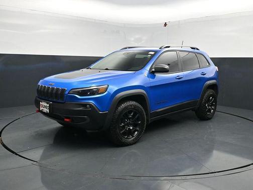 Hydro Blue Pearlcoat 2021 Jeep Cherokee Trailhawk