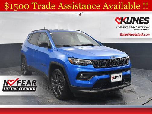 Hydro Blue Pearlcoat 2026 Jeep Compass Latitude